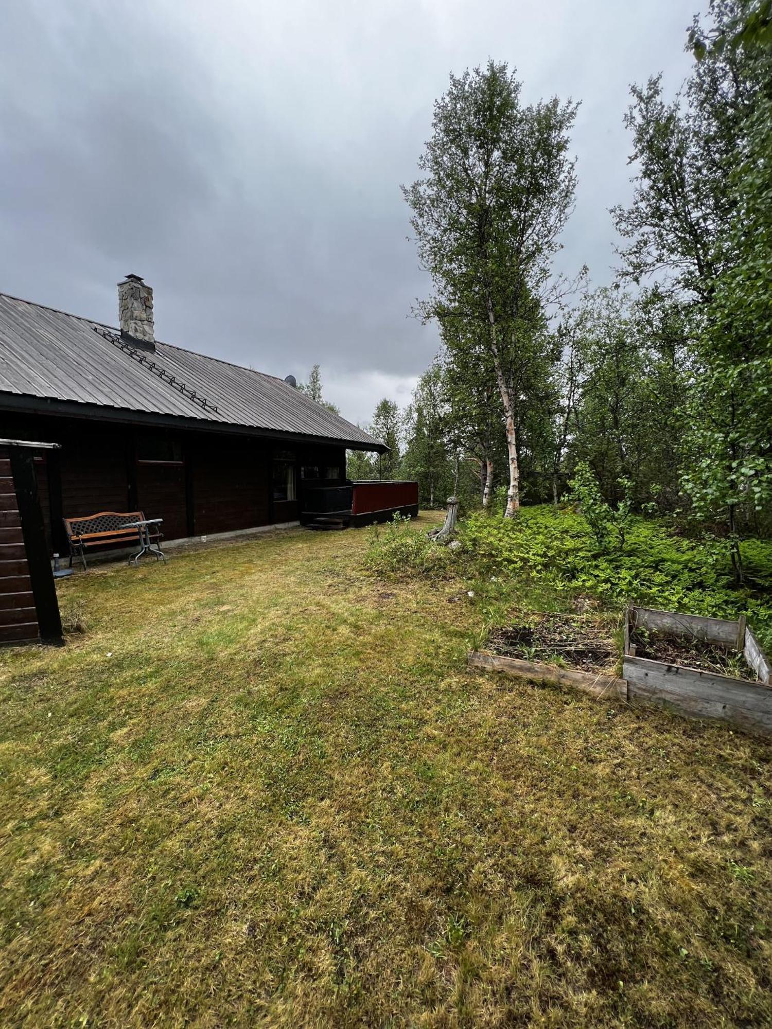 Koselig Hytte Med Usjenert Og Solrik Beliggenhet Гейло Экстерьер фото
